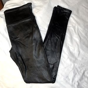Spanx - Faux-Leather Leggings